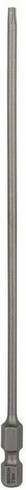 Bosch Sechsrund-Bit T 10 extra hart E 6.3 in Silber - Bild 1