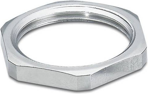 Phoenix Contact 1411242 A-INL-M20-N-S Gegenmutter M20 aus vernickeltem Messing, 100 Stück - Bild 1