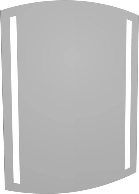 Fackelmann LED-Spiegelelement B.Style in Grau B/H/T: 60,5 x 80 x 2 cm - Bild 1