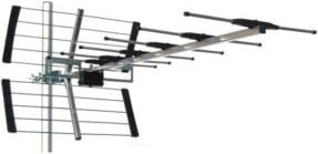 Kathrein DVB-T2 Antenne AUY 48 in Silber, 8 Elemente, 470-694 MHz - Bild 1