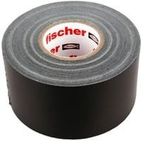 Fischer Universal Tape Strong Gewebeklebeband Schwarz B: 4,8 cm, L: 25 m - Bild 1
