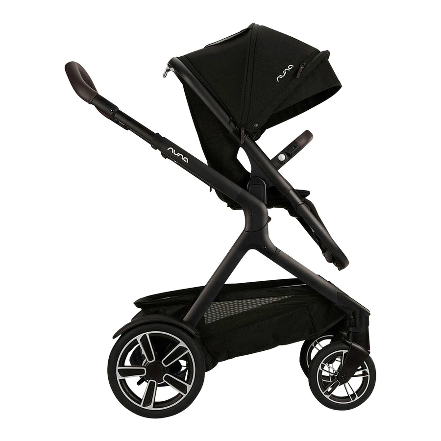 Nuna Kinderwagen DEMI next Kombikinderwagen in Schwarz mit Federung und Schwenkrädern - Bild 2