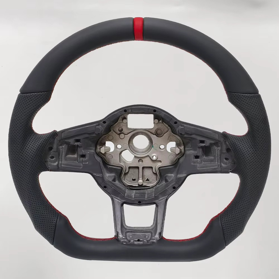 COIKA Sportlenkrad in Schwarz für Volkswagen Golf MK7 7.5 GTI GTR GTE und Tiguan 2013–2019 - Bild 2