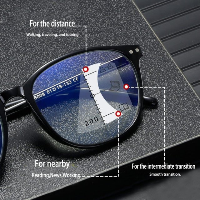 ONEVAN Lesebrille, Vollrand, Kunststoff, Schwarz, Unisex - Bild 1