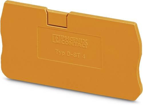 Phoenix Contact Abschlussdeckel 3037685 in Orange, 50 Stück - Bild 1