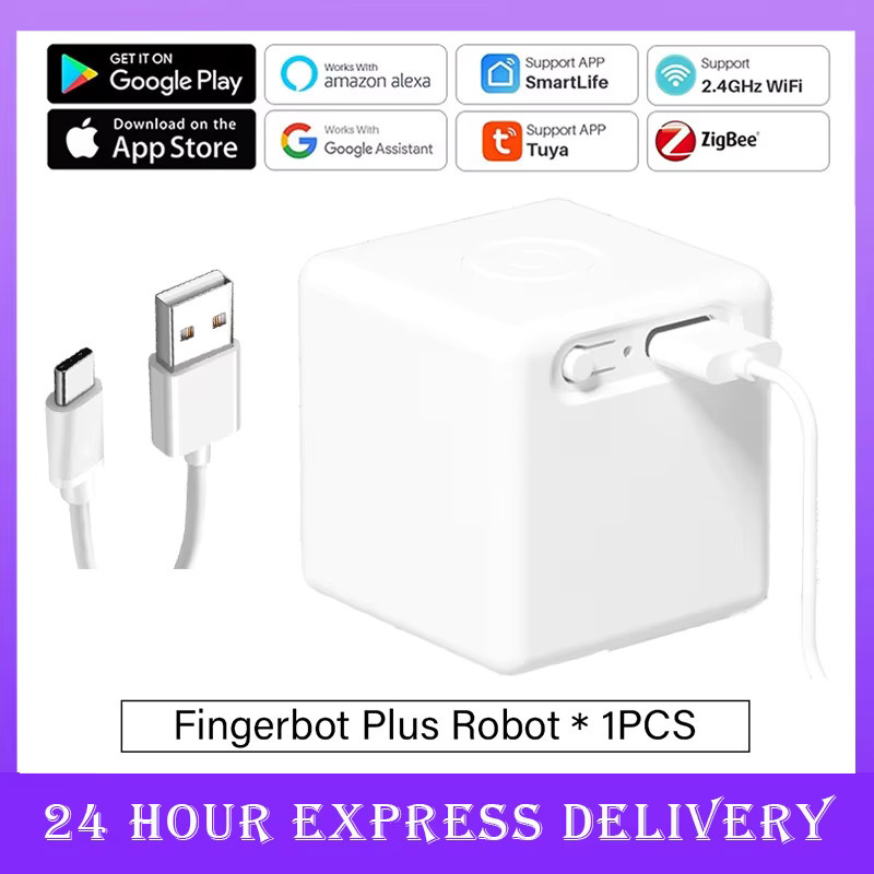 Timethinker Smart Fingerbot Zigbee 3.0 und Bluetooth Schalter für Tuya Garagen und Vorhänge, kompatibel mit Alexa und Google Home - Bild 5