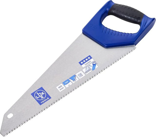 LUX-TOOLS Handsäge Comfort Blau 400 mm - Bild 1