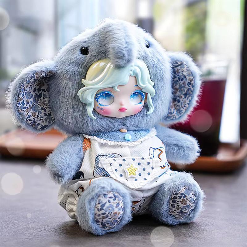 Zhuowu Walzer Tanz Vinyl Plüschpuppe, 18cm, Schlüsselanhänger - Bild 4