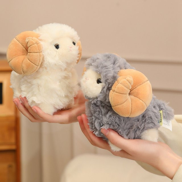 Gegemuchen Schafpuppe, Plüschtier, Weiß - Bild 1
