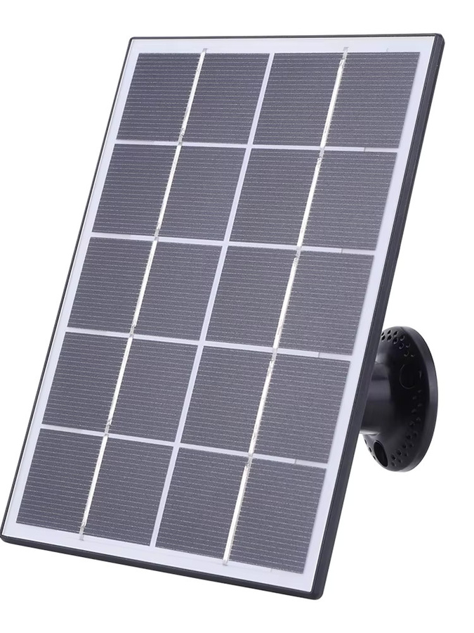 ATUOTIN 4W Solarpanel für Ring Video Doorbell 4 mit 3m Ladekabel und 360 Grad verstellbarer Wandhalterung in Schwarz oder Weiß - Bild 6