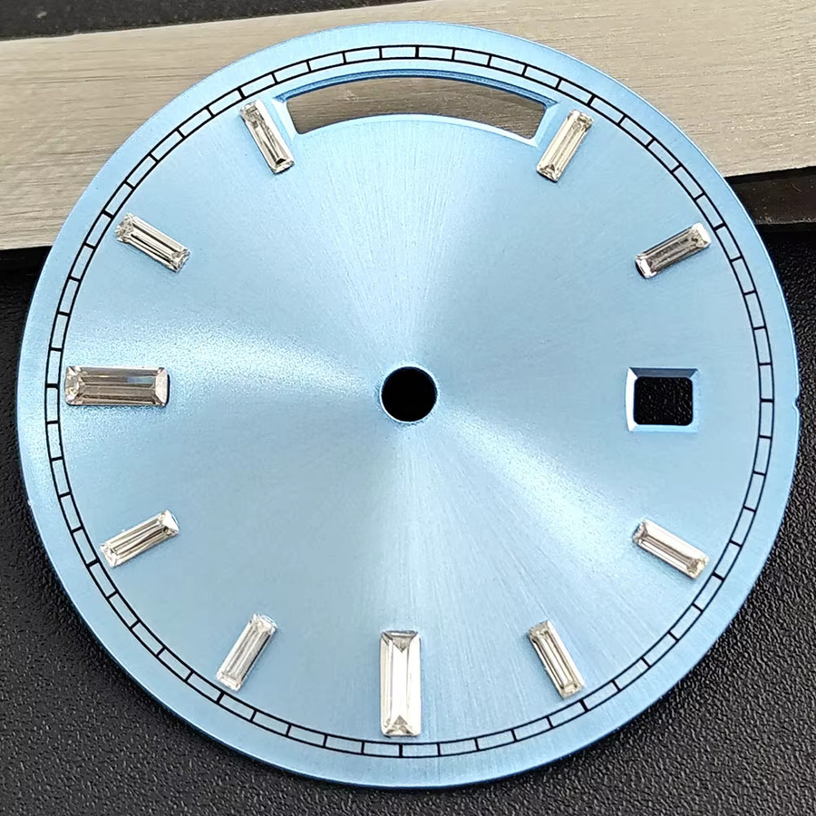 Dwayne Campbell Uhrenzubehör Zifferblatt, 31 mm, Silber, Unisex - Bild 2