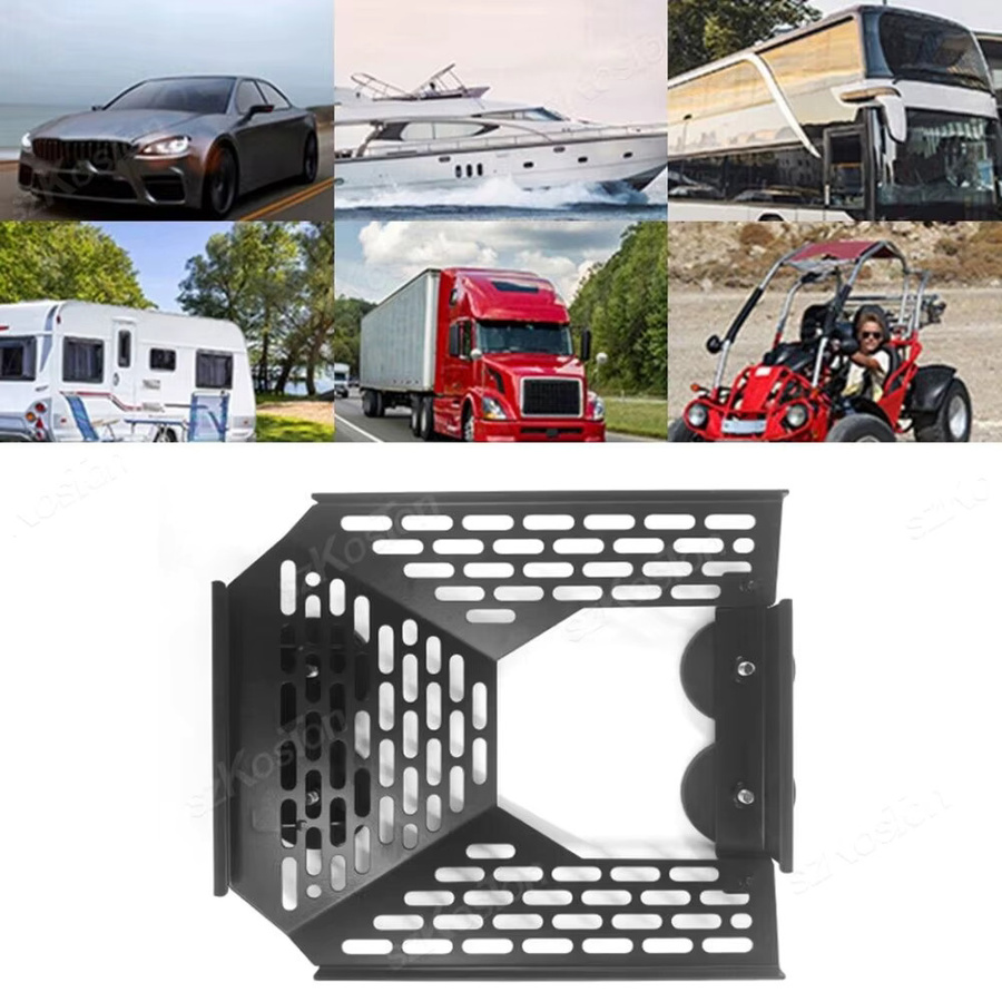 Starlink Mini Magnetic Mount Dish Mount Kit Dachmontage-Wärmeableitungshalter aus Edelstahl in Schwarz und Silber - Bild 6