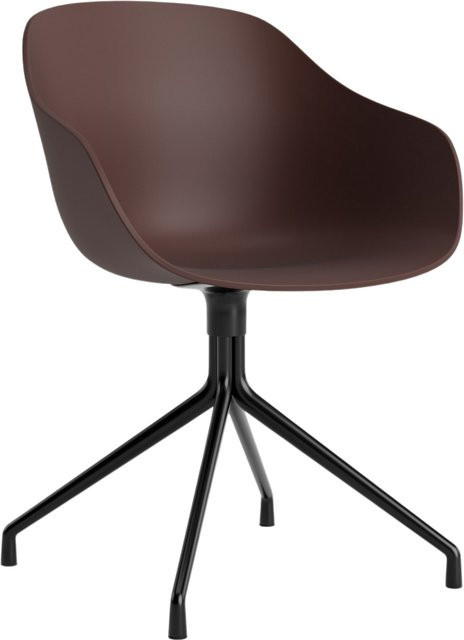 HAY About A Chair AAC 220 mit Armlehnen in Purple und Aluminiumgestell - Bild 1
