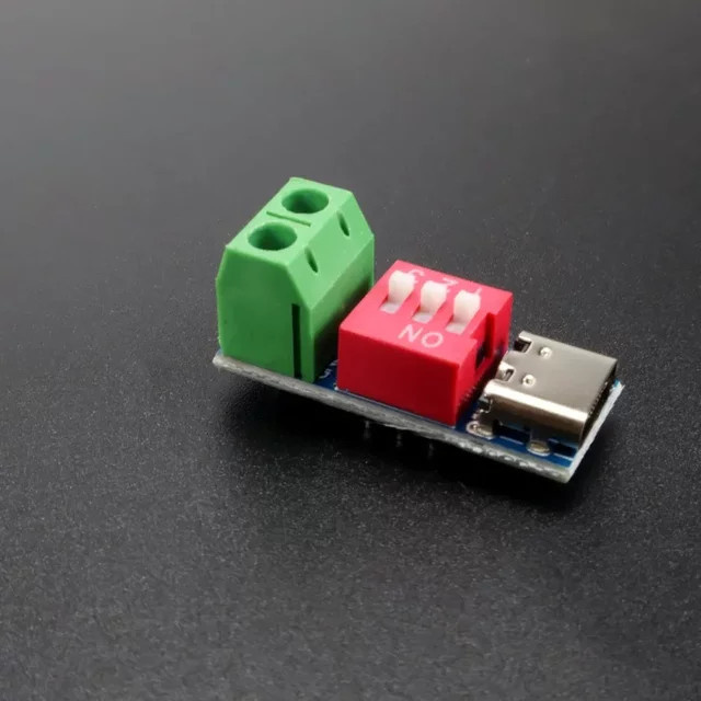 10/20-teiliges PD-Schnelllade-Testplatine mit USB Typ C, einstellbares PD-Triggermodul für 5–20 V und 100 W Leistung, Multicolor - Bild 1