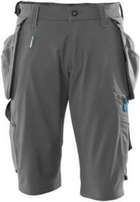 Mascot Handwerkershorts mit abnehmbaren Hängetaschen in Anthrazit, Größe C47 - Bild 1