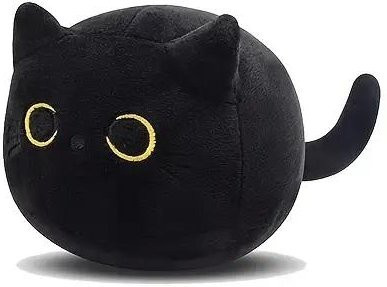 Yiran toy Schwarze Katze, Plüschtier, Schwarz, ab 3 Jahren - Bild 1