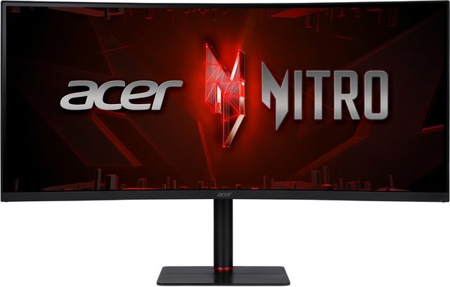 Acer Nitro XV345CURXbmiipphx Gaming Monitor Ultrawide 86 cm (34 Zoll) Schwarz, QHD (3440x1440), Gebogen, 0,5 ms Reaktionszeit - Bild 1