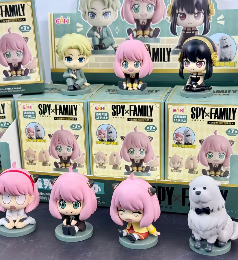 SPY×FAMILY Anime Charakter Plüschfigur Discover Intime Multicolor Kinderspielzeug und Sammlerstück - Bild 4