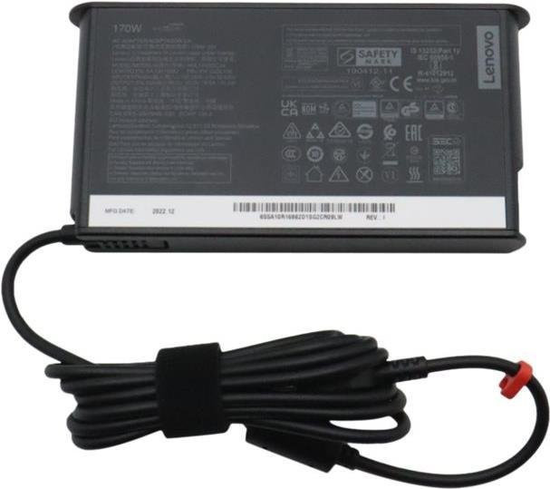 Lenovo Netzteil in Schwarz mit 170 Watt und Wechselstrom 100-240 V (02DL136) - Bild 1