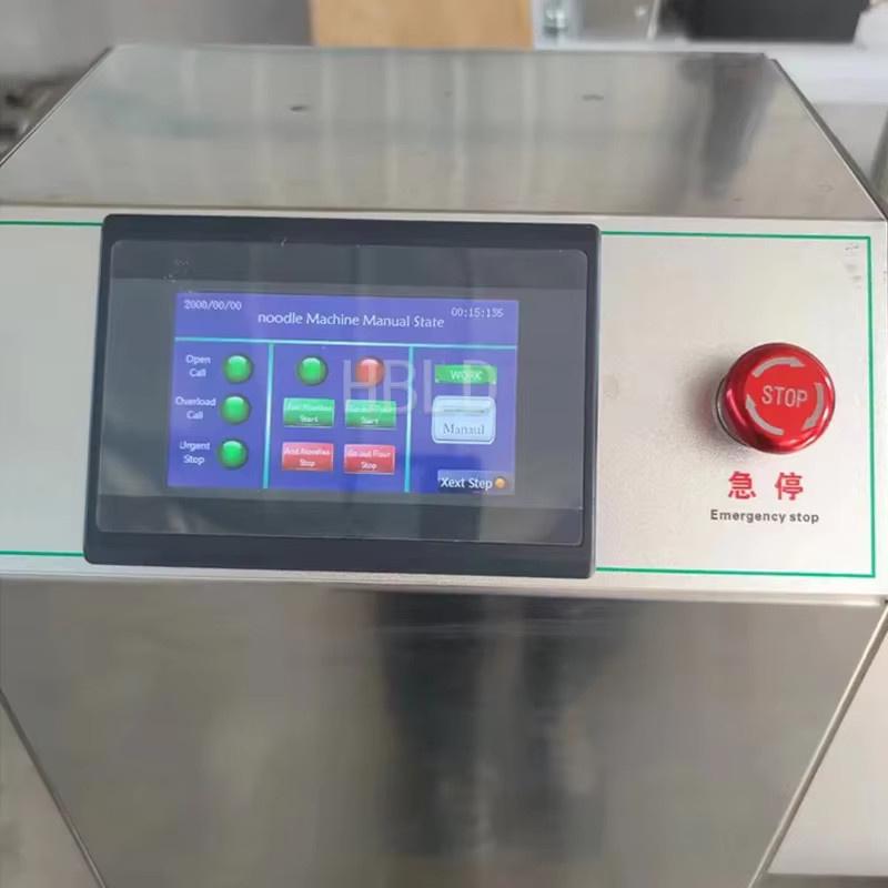 HBLD Elektrische Muschel-Nudelmaschine aus Edelstahl in Silber, B/T/H: 40,0 x 24,0 cm - Bild 3