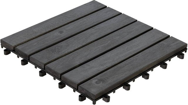 Pocoline Terrassenfliese Anthrazit B/L: 30 x 30 cm - Bild 1