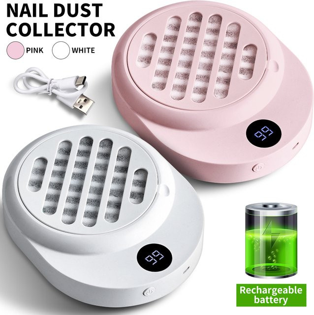 MOSKANY Nagelstaubsauger, Rosa, Unisex - Bild 1