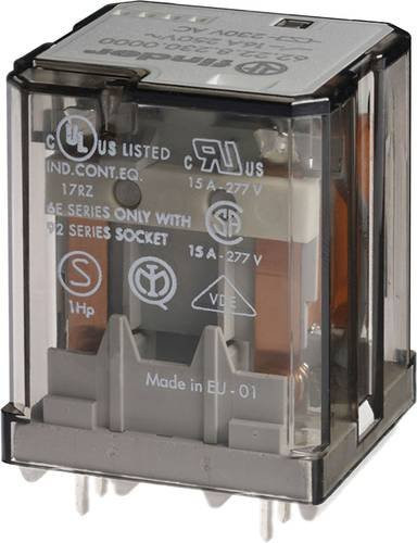 Finder Printrelais 62.22.9.012.4300 12 V/DC 16A 2 Schließer transparent - Bild 1