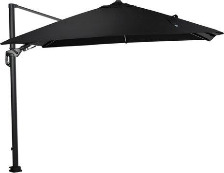 Beleuchteter Sonnenschirm Hawaii Lumen von GARDEN IMPRESSIONS in Schwarz, B/T: 300 x 300 cm - Bild 1