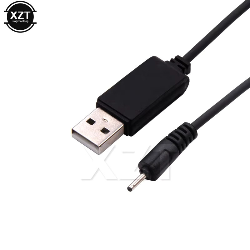Nokia USB-Ladekabel-Adapterkabel CA-100C in Schwarz für Nokia N8 N78 N96 N95 5800 X6 100 106 mit 2 mm Anschluss - Bild 2