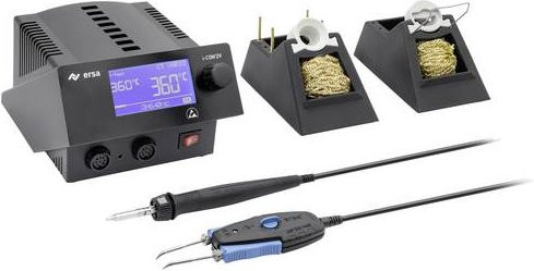 Ersa 0IC2205VC Lötstation 150 W in Schwarz mit 150 - 450 °C - Bild 1