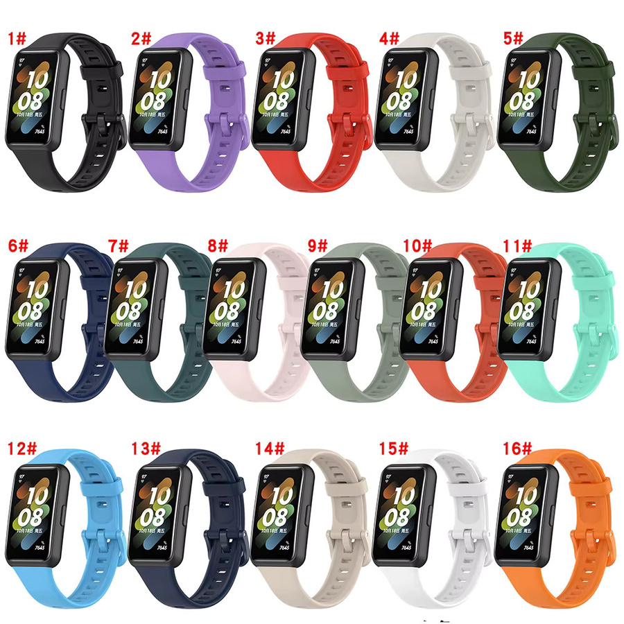 Huawei Smart-Armband Silikon, Schwarz, Unisex - Bild 3
