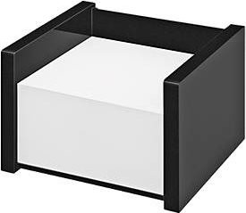 WEDO Zettelbox Black Office in Schwarz mit 500 Notizblättern - Bild 1