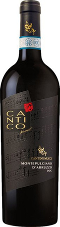 Cantine Mucci Cantico Montepulciano d'Abruzzo 2020, Rotwein, Abruzzen, trocken, 0,75 l