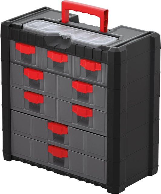 Kistenberg Werkzeug-Organizer Multicase Cargo transparent B/T/H: 40 x 20 x 39 cm - Bild 1
