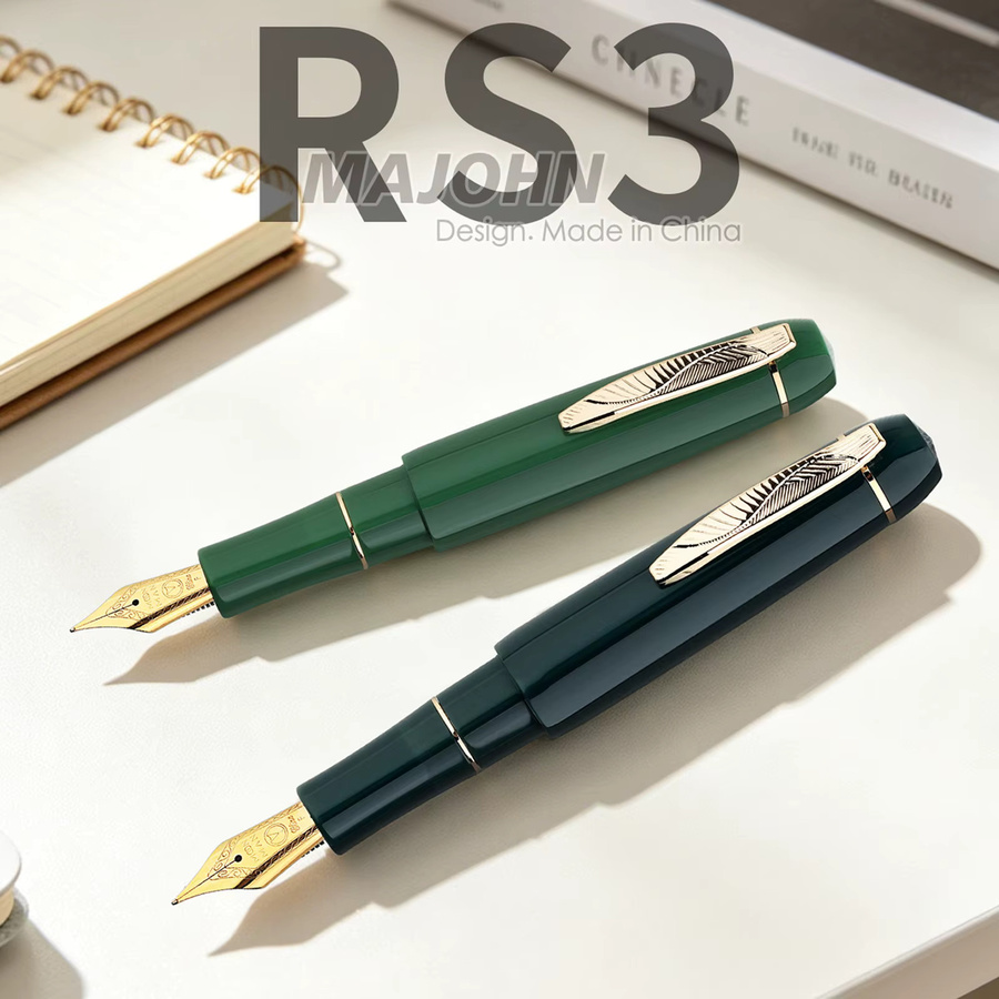 MAJOHN RS3 Mini-Taschenfederhalter aus Premium-Harz für unterwegs - Bild 4