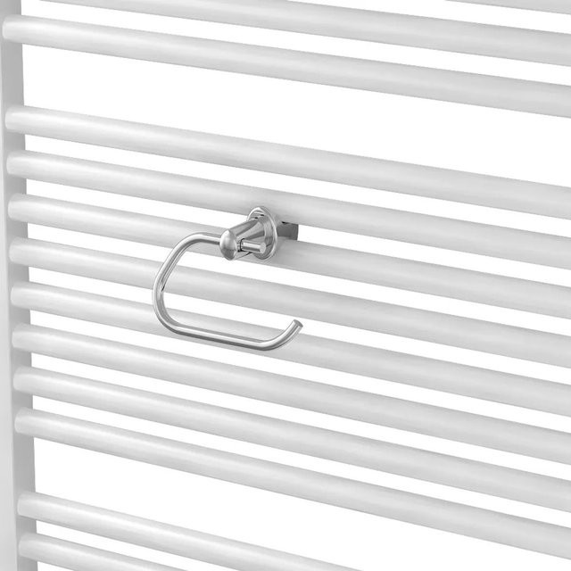 Ximax Toilettenpapierhalter für Heizkörper in Chrom, Silberfarben, B/T/H: 9 x 17,5 x 12 cm - Bild 1