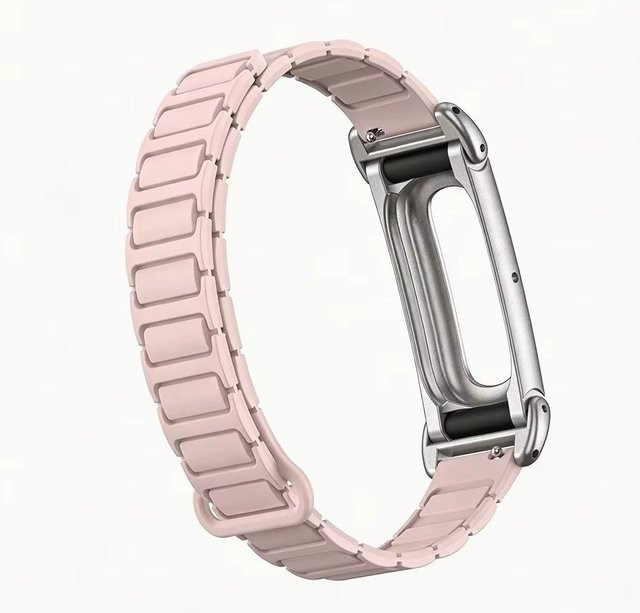 Yuhaiye Uhrenarmband Silikon, Rosa, Unisex - Bild 1