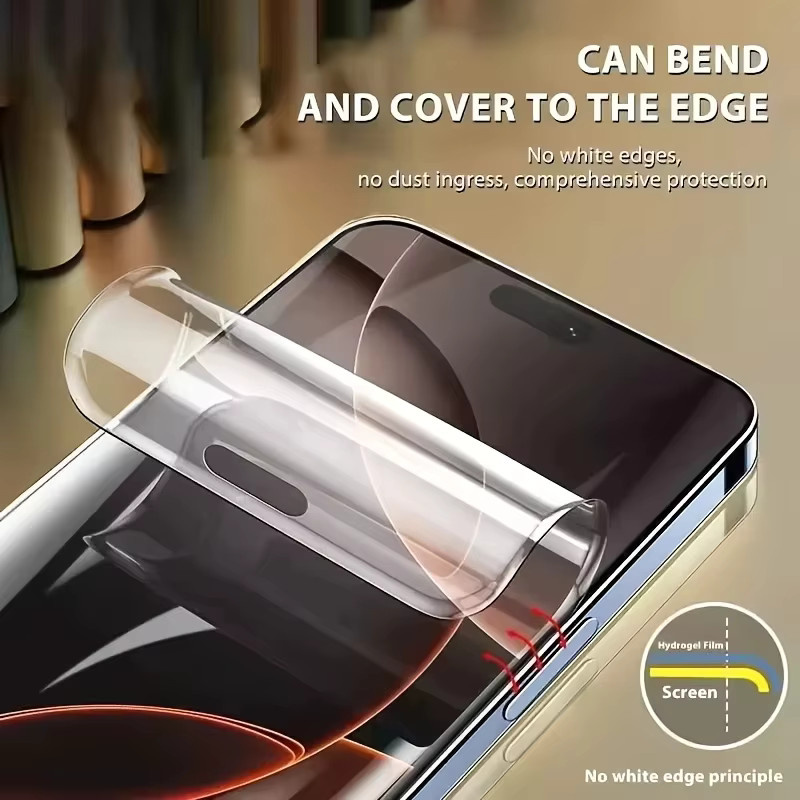 Hydrogel Display Schutzfolie für Xiaomi Redmi 15 15C 14C 13C 5G 10 9 transparent vollflächig weich - Bild 6