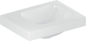 Geberit Handwaschbecken iCon Light aus Keramik, weiß, ohne Überlauf, Unterbau, B: 38,0 cm, T: 28,0 cm - Bild 1