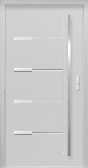 Sicherheits-Haustür Splendoor ThermoSpace Oslo Prime RC2 in Grau, B/H: 110 x 210 cm, Anschlag Rechts - Bild 1