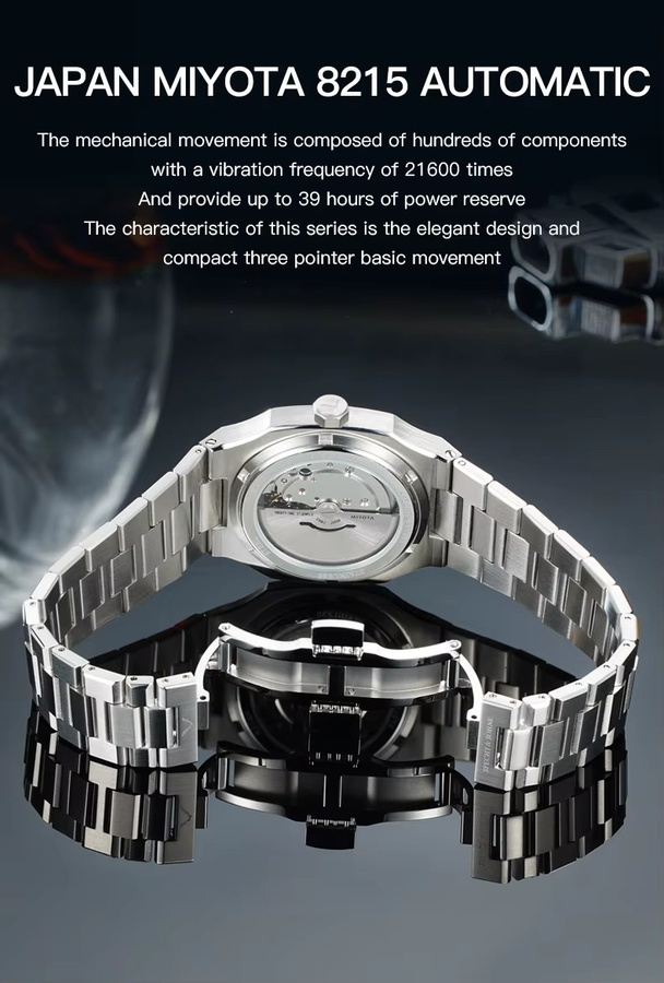 Specht&Sohne Armbanduhr, Automatik, Edelstahl, Saphirglas, 37 mm, Herren - Bild 6