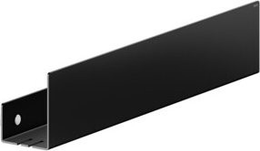 Keuco Duschablage wandmontiert in Schwarzgrau, Breite: 40 cm - Bild 1