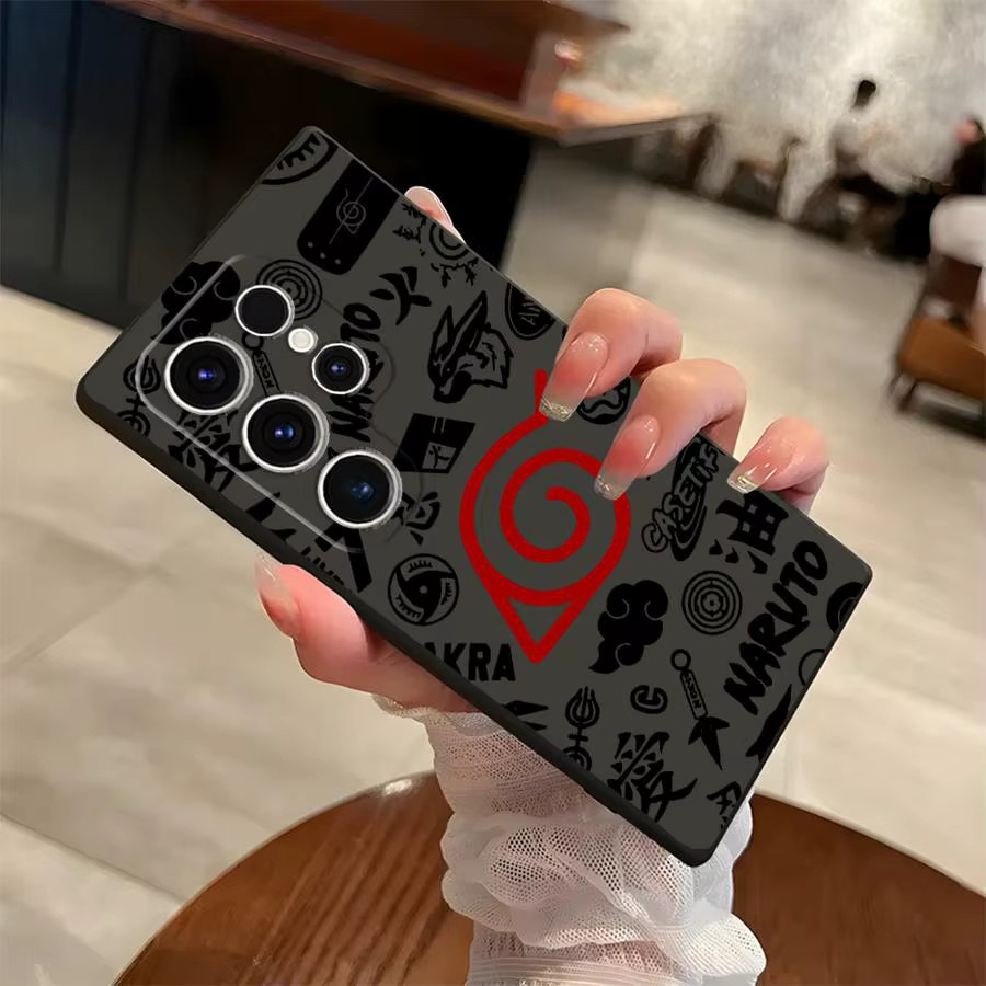 Naruto Logo Handyhülle für Samsung Galaxy S23 Ultra S24 Plus S25 S21 FE und weitere Modelle, Soft Case - Bild 2