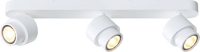 Escale Brush 3-flammiger LED-Deckenstrahler in Weiß, dimmbar und verstellbar, warmweiß 2700K - Bild 1