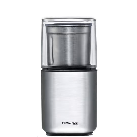 Rommelsbacher EGK 200 Gewürz- und Kaffeemühle aus Edelstahl in Silber - Bild 4