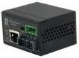 LevelOne IEC-4002 Media Converter 100Mbps ST Multi-Mode Glasfaser 2km Schwarz Ethernet LAN - Bild 1