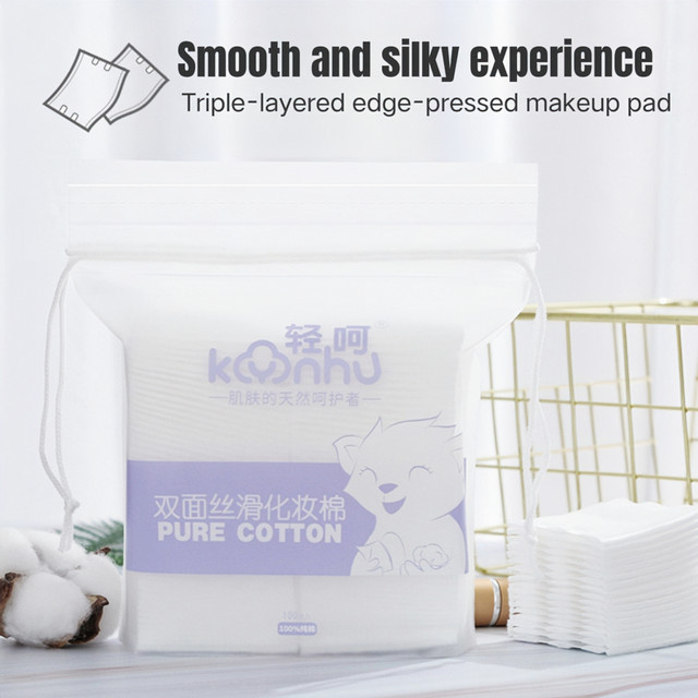 Einweg Doppelseitige Make-up-Pads, Reinigungspads, Unisex - Bild 1
