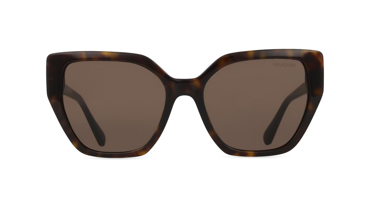 Swarovski 0SK6016 Sonnenbrille, Vollrand, Quadratisch, Acetat, Damen, Brown - Bild 1