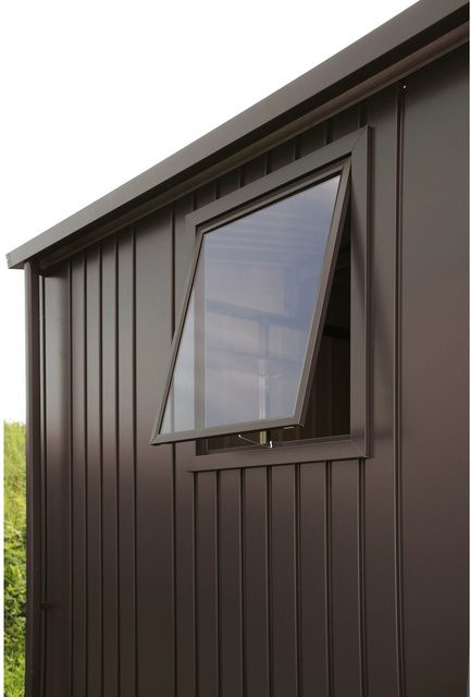 Biohort Fenster für Gerätehaus AvantGarde HighLine Panorama Dunkelgrau-Metallic B/H/T: 188 x 81,5 x 2,5 cm - Bild 1