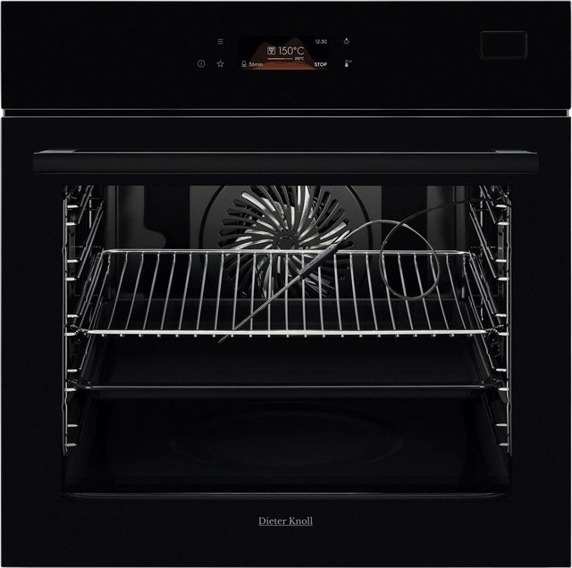 Dieter Knoll Dampfbackofen DKS79905BK in Schwarz mit Pyrolyse, Steam Assist und LED-Display - Bild 1